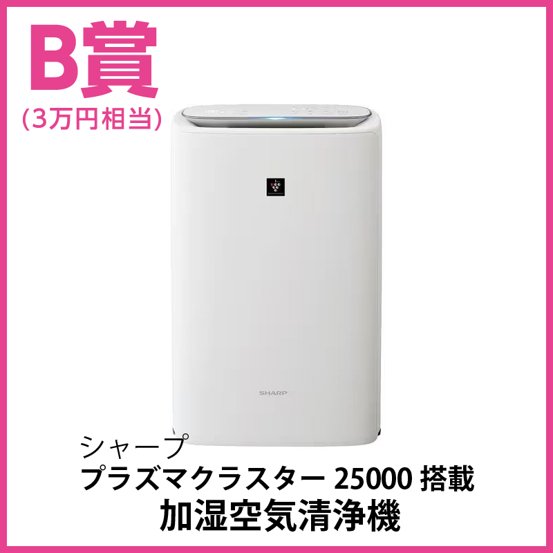 シャープ プラズマクラスター25000搭載 加湿空気清浄機