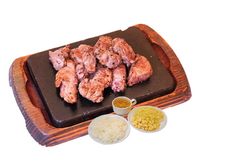 お箸deステーキ
